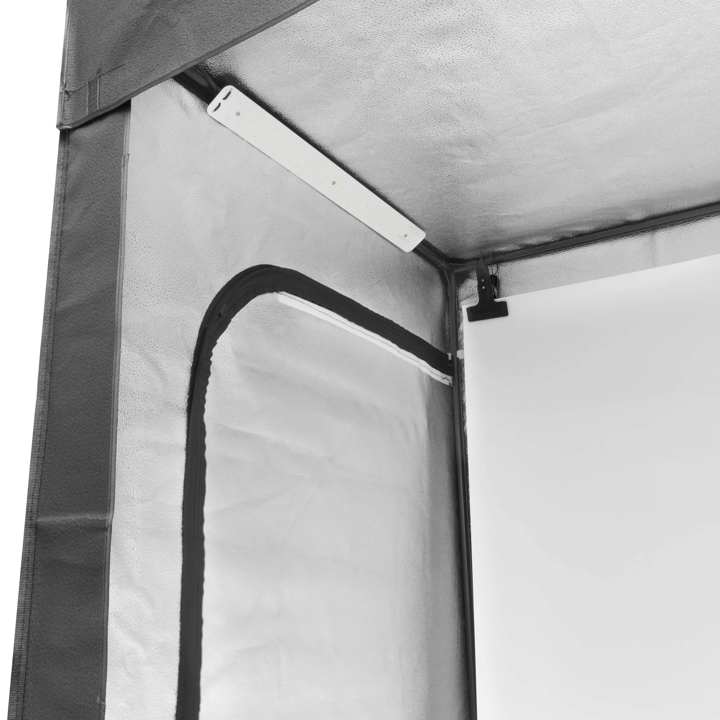 120x200x100cm Daylight-Balanced LED Light Tent  With Magnetic LED Panels