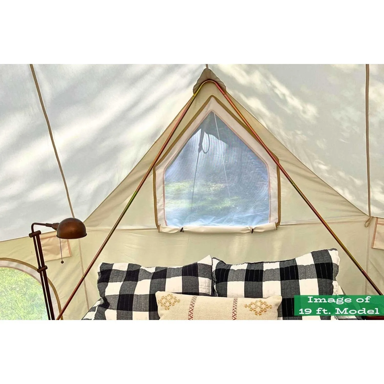 16' (5M) Zephyr™ Tent Cabin | Canvas Bell Tent