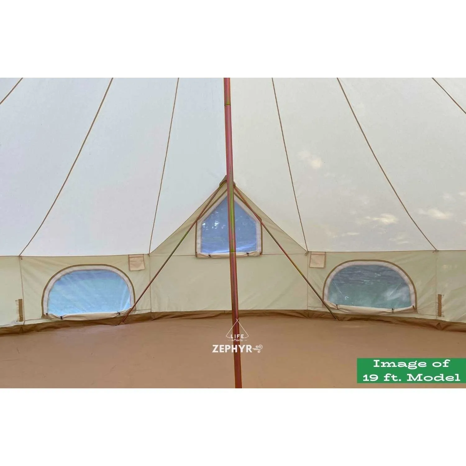 16' (5M) Zephyr™ Tent Cabin | Canvas Bell Tent