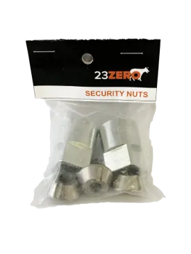 23Zero Security Nuts