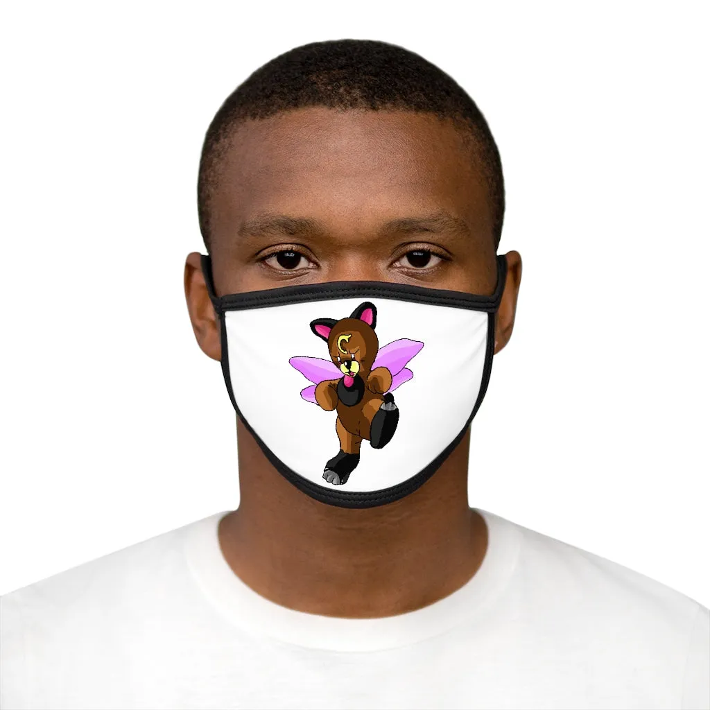 Angebear Mixed-Fabric Face Mask