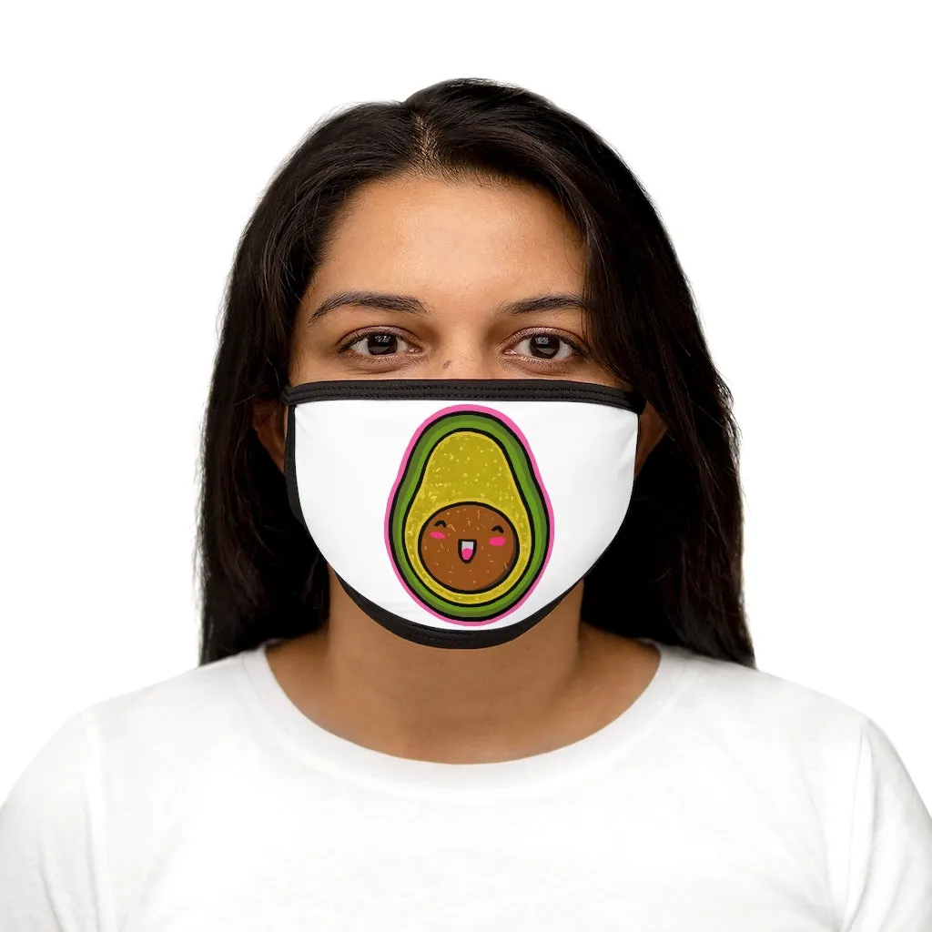 Avocado Mixed-Fabric Face Mask