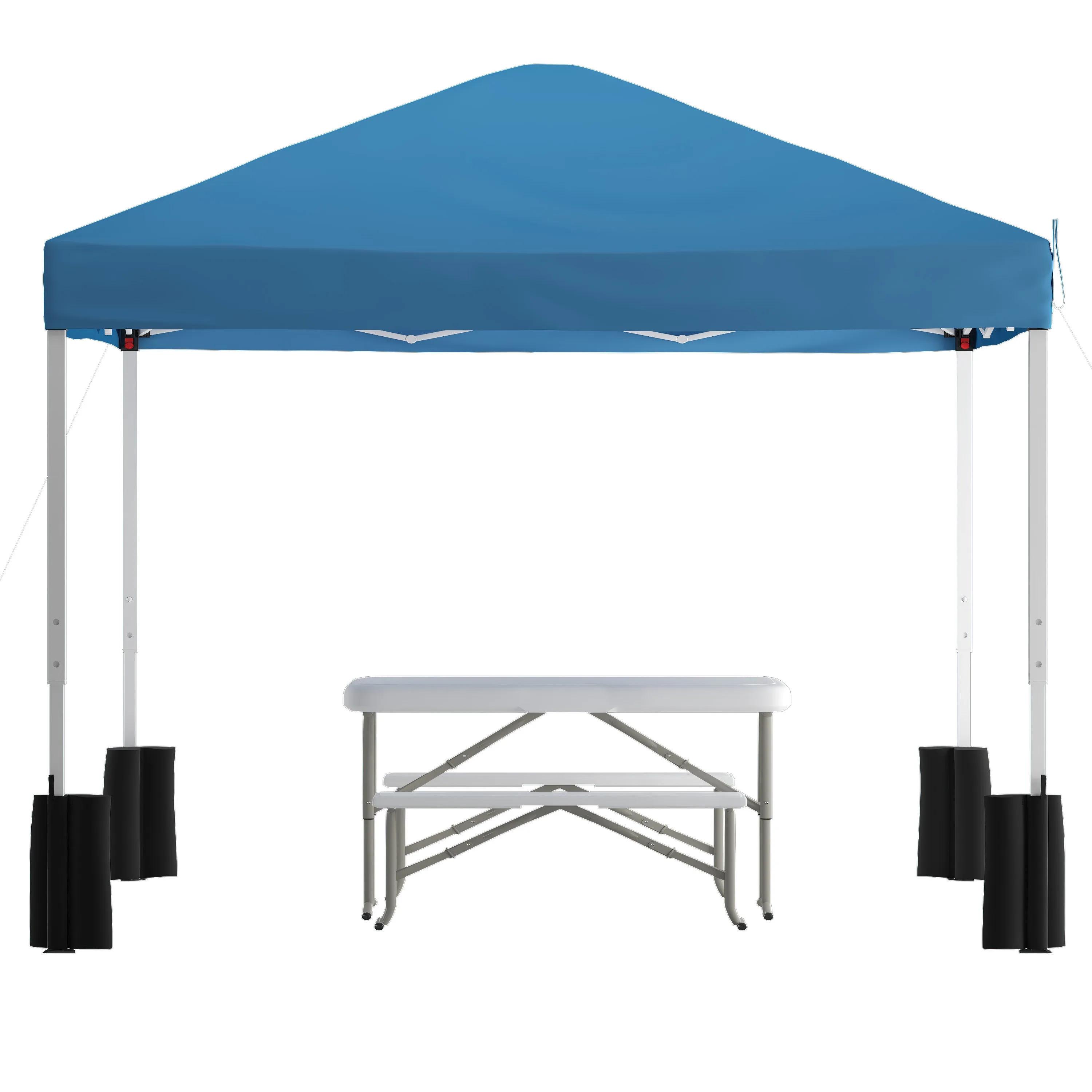 Canopy Tent & Folding Bench JJ-GZ10PKG103-BL-GG