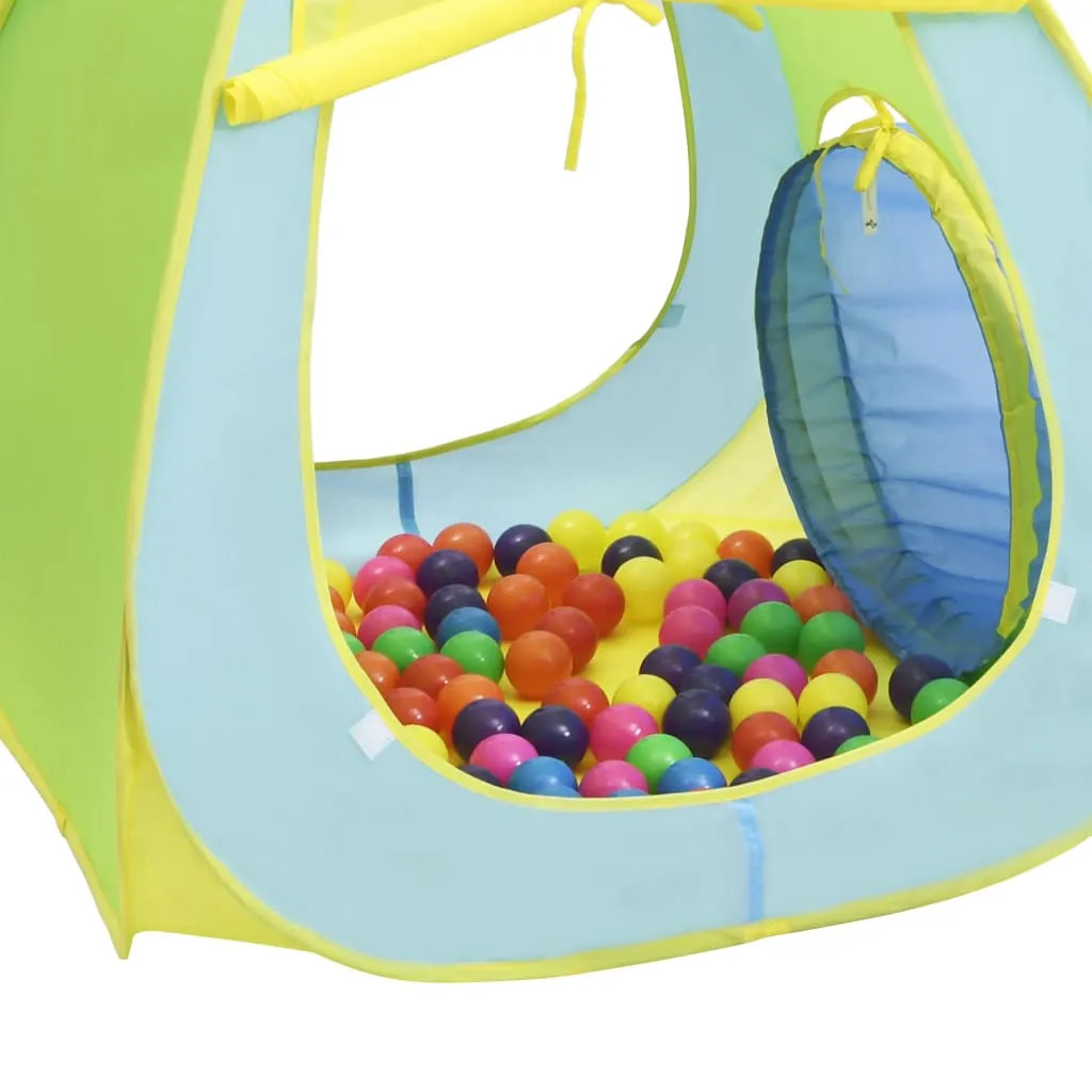 Children Play Tent with 100 Balls Multicolour