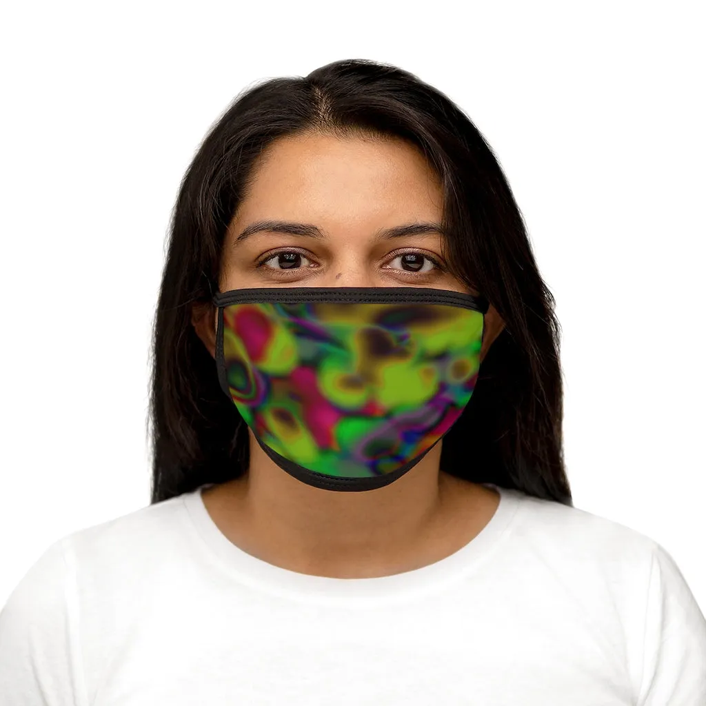 Colorful Cloud Painting Mixed-Fabric Face Mask