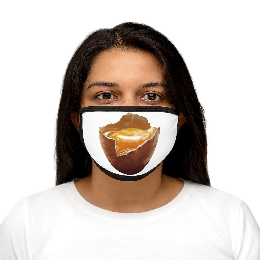 Egg Mixed-Fabric Face Mask