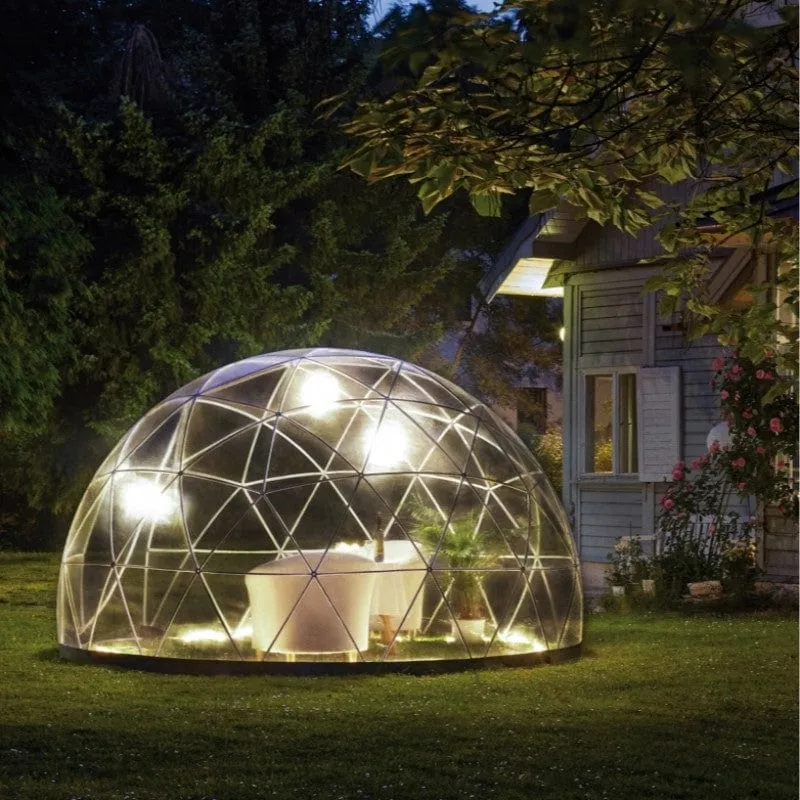 Garden Igloo | Dome, PVC, 11'9"W, 7'2"H Frame Only - Outdoor Dining, Play Area for Children, Stylish Conservatory, Greenhouse, Gazebo