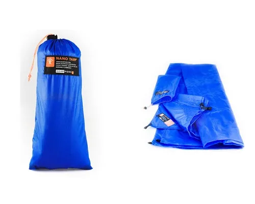 GearPods Nano Tarp - Ultralight Ripstop Nylon