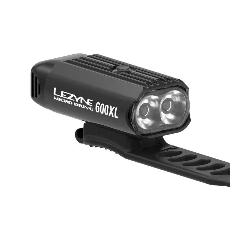 LEZYNE Micro Drive 600XL Lumens Front Light - Black