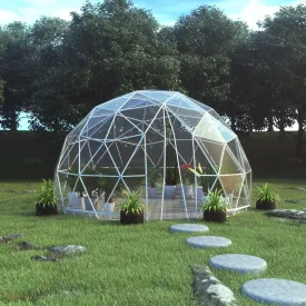 Lumen & Forge | Geodesic Dome Greenhouse, Sunroom, Dining - 20 ft