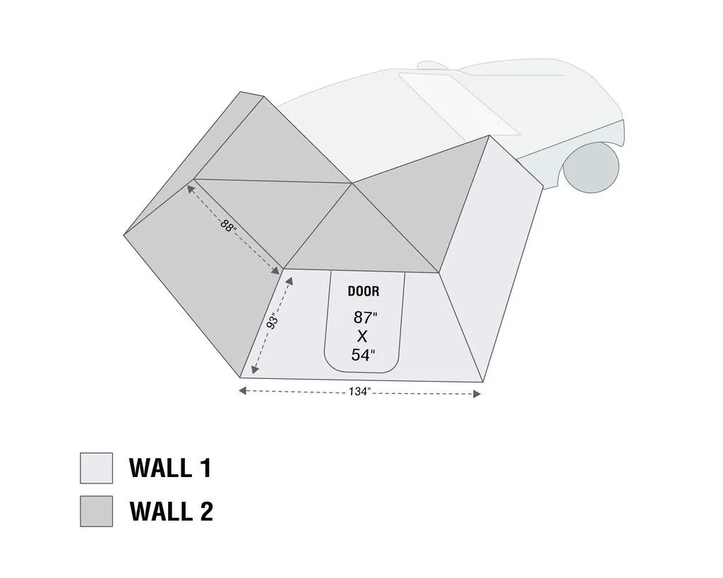 Overland Vehicle Systems Nomadic LT 270 Awning