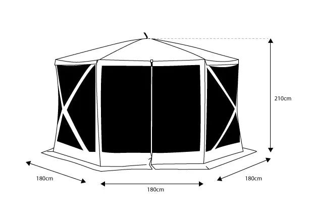 Oztent Screen House Hex              