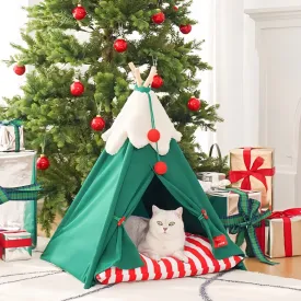 Pet TeePee Tent Dog Bed Cat Bed