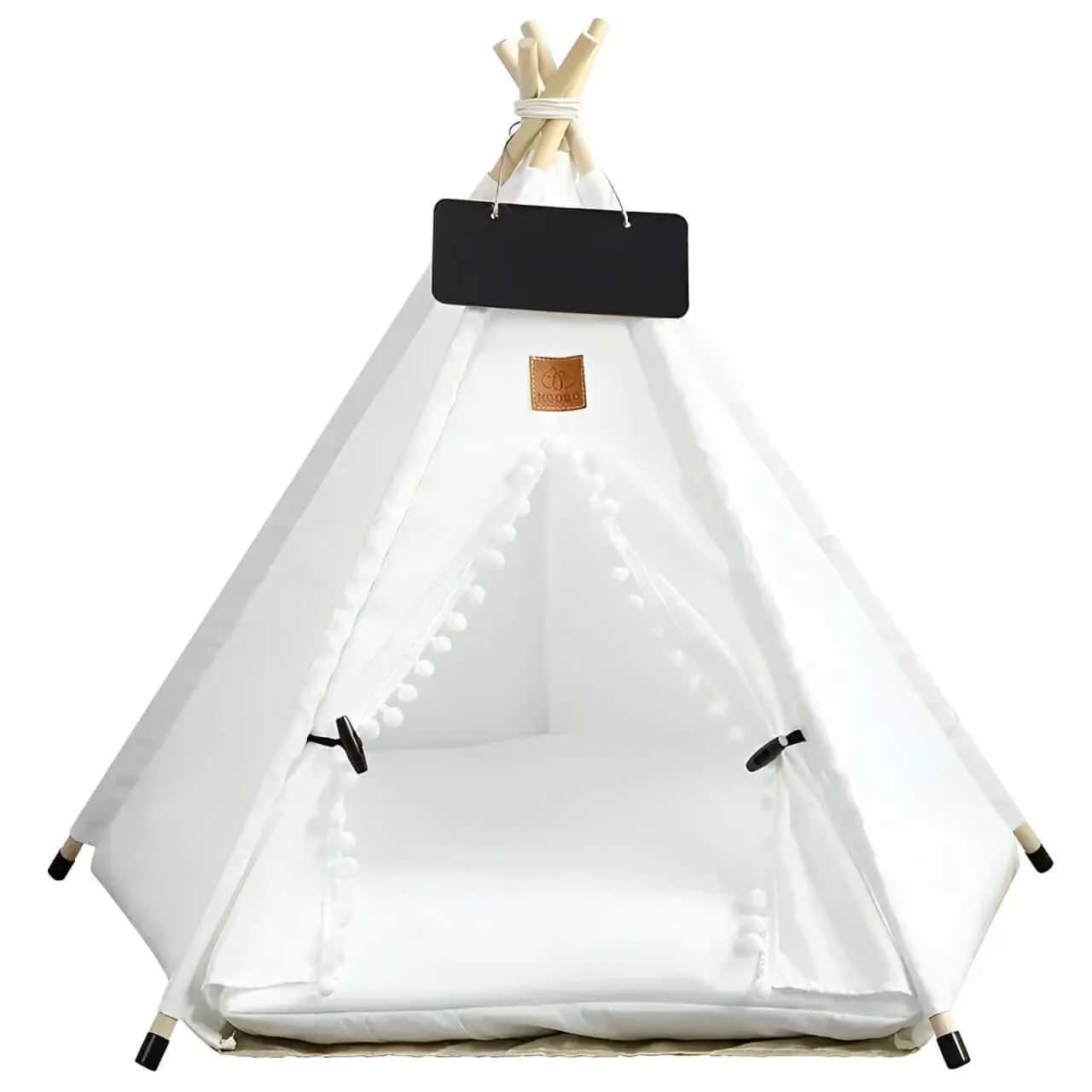 Pet Teepee Tent Indoor Puppy House & Cat Bed