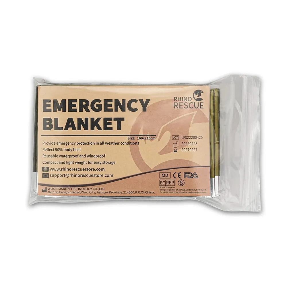 Rhino Rescue Emergency Blanket 1.6*2.1m