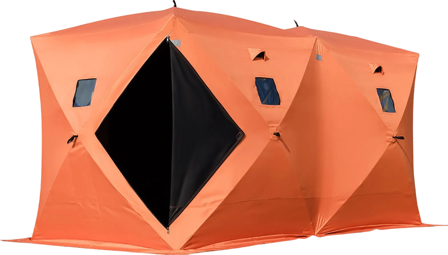 Vevor Ice Fishing Shelter 8-Person Pop-Up Portable Insulated Tent Waterproof New